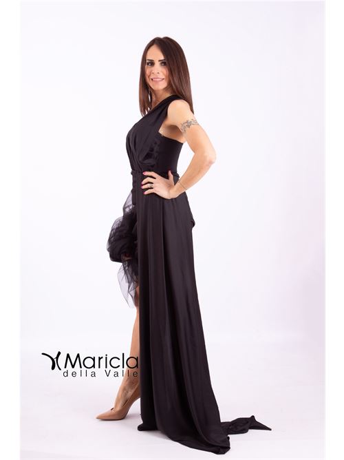 m/spalla drapp.later. MARICLA ELEGANCE | AYN56136NERO